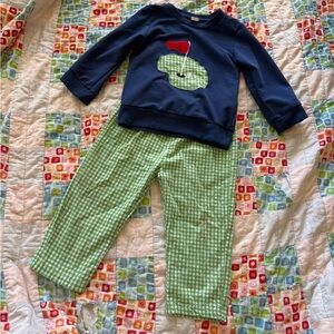 Toddler Boy Golf Outfit